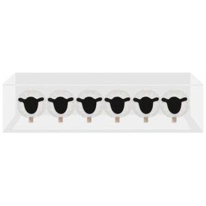 Craft with Fun DEK DRAW ΔΙΑΚΟΣΜΗΣΗ ΠΡΟΒΑΤΟ ΚΑΠΑΚΙ 2CM 6ΤΕΜ CF24/192 13457873 5905523621693