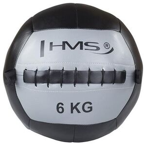 HMS Piłka do ćwiczeń Wall Ball 6kg szara (17-41-026)
