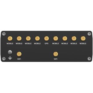 Teltonika RUTM52, Wi-Fi 5 (802.11ac), Dual-band (2,4 GHz / 5 GHz), Ethernet LAN, 5G, Sort, Industriel router