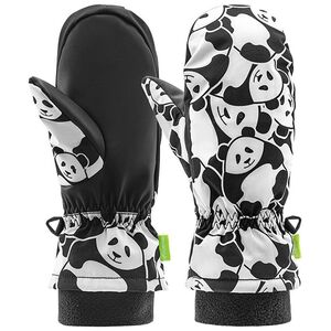 Qunature Panda Heat Transfer Kombi γάντια σκι για παιδιά, μέγεθος S - Μαύρο/άσπρο 14420114 9792179596972