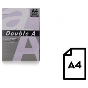 Double A Colour paper Double A, 80g, A4, 500 sheets, Levender