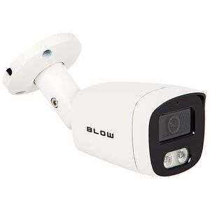 Kamera IP Blow 77-856# Kamera ip blow 8mp bl-i8hl28bwm/poe biała tubowa mikrofon hybridlight