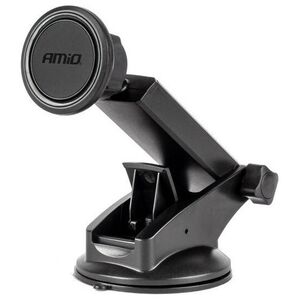 Uchwyt samochodowy magnetyczny do telefonu na szybę z przyssawk? regulowany 360 AMIO-04145