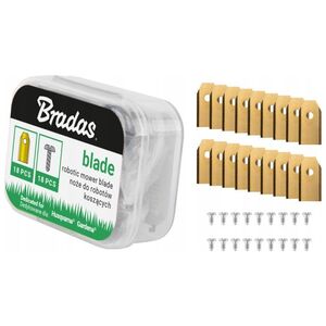 HUSQVARNA/GARDENA ROBOT MOWING BLADES 18 pcs. TITAN GOLD