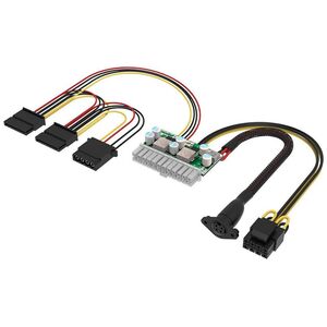 Προσαρμογέας USB Akasa Προσαρμογέας AKASA AK-PE200-01, 200W DC-to-DC ATX, 4-pin DIN 13296777 4710679552798