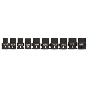 Yato Zestaw nasadek udarowych 6-kątnych 1/2" 10-22mm 10szt. (YT-1025)