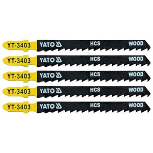 Yato Brzeszczot do wyrzynarki typ T HCS do drewna 5cz. TPI6 YT-3403