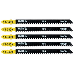 Yato Brzeszczot do wyrzynarki typ T HCS do drewna 5cz. TPI8 YT-3409