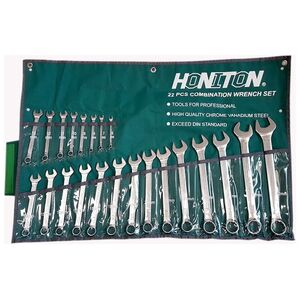 Honiton Zestaw kluczy płasko-oczkowych 6-32mm 22szt. (H0122)