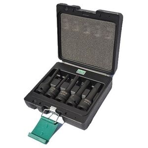 Honiton Zestaw nasadek trzpieniowych imbusowych hex udarowych 1/2" H5-H12 5szt. (H4005)