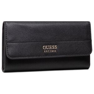 Guess Guess, Katey, Synthetic Leather, Wallet, SLG Large Zip, Black, For Women For Women