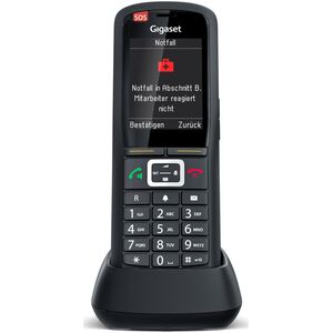 Τηλέφωνο Gigaset GIGASET PRO R700H προστασία PRO DECT Mobilteil 6,1cm 2,4Zoll Display Bewegungssensor SOS Alarmtaste LED Taschenlampe IP65 Bluetooth 13233165 4250366872988