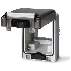 Scame Door για κατασκευές διακοπτών Scame Domoplus 570.6001 διαφανές 13284175 8001636243108