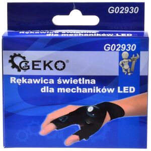 Geko rękawica świetlna dla mechaników LED (G02930)