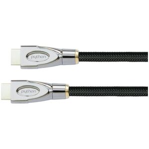 PYTHON Python HDMI« 2.1 Cable 8K UHD-2 Nylongeflecht schwarz 2m 13317580 4014619309535