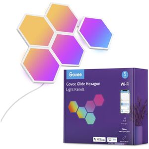 Govee Govee Glide Hexa Light Panels 5-Pack, LED Light 13341636 6974316994251