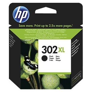 Κασέτα μελάνης HP HP 302XL υψηλής απόδοσης Juodas, 480 σελίδες, για HP Officejet 3830,3834,4650, Deskjet 2130,3630,1010, Envy 4520 13864520 8887940000000