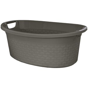 Branq Miska owalna Cotton 60l. ciemnoszary melanż - 1460
