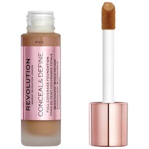 Makeup Revolution Makeup Revolution, Conceal & Define, Oil Free, Cream Foundation, F 12,5, 23 ml για γυναίκες 13079587 5057566046053