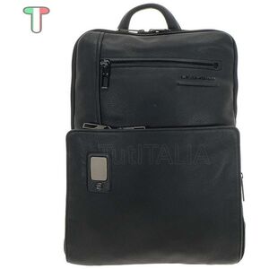 Piquadro Piquadro, Tasche, Δερμάτινο, Σακίδιο πλάτης, Μαύρο, Ανδρικά Ανδρικά 13080394 8024671540506