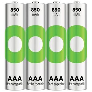 Μπαταρίες GP 1x4 GP ReCyko NiMH AAA 850mAH, έτοιμες για χρήση 13671764 4891199223099