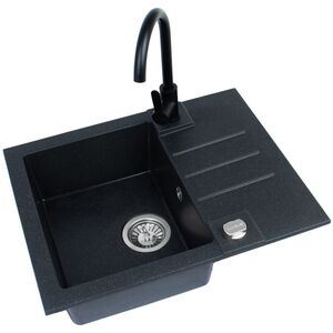 SINK ROCK30 BLCK+MIXER+SIF 1213091SEN