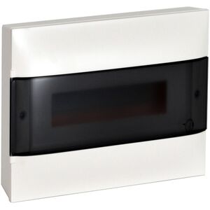 Legrand Πίνακας διακόπτη κυκλώματος LEGRAND PRACTIBOX S, 12 μονάδες, επιφάνεια, λευκό με διαφάνειες 13564208 3414971197930