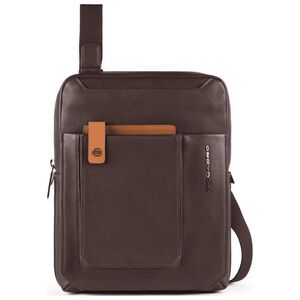 Piquadro Piquadro, Tallin, Leather, Small, Crossbody Bag, Brown, CA1816W108, 21.5 x 27 x 7 cm, For Men For Men