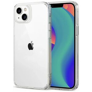 Mocco Mocco Ultra Back Case 1 mm Aizmgurējais Silicone Apvalks Priekš Apple iPhone 14 Plus Caurspīdīgs 14132033 4752168111246