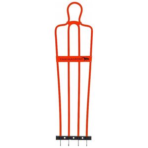 Mur piłkarski AriFlow, 160cm, Pasywny obrońca junior Czerwony