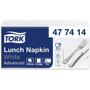 Tork Tork 477414, Λευκό, Μονόχρωμο, 325 mm, 328 mm, 328 mm, 162 mm 13988973 7322540672930