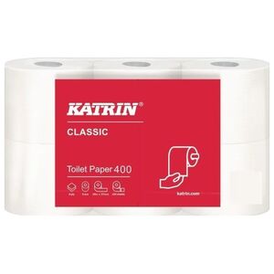 Katrin Toiletpapir Katrin Classic 400 2-lags 48m 42rul/kar 104834 - (42 χάρακες για χαρτοκιβώτιο) 13798660 4006897104834