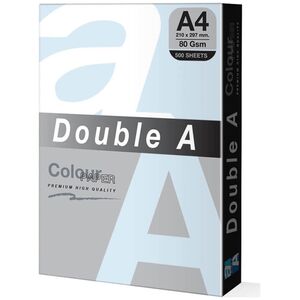 Double A Έγχρωμο χαρτί Double A, 80g, A4, 500 sheets, Ocean 13831959 8858740000000