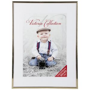 Victoria Collection Κορνίζα Αλουμίνιο 30x40, χρυσό 13991671 4741326202520