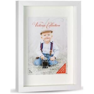 Κορνίζα φωτογραφιών Victoria Collection 3D 21x29,7 λευκό 13927230 4741326214035