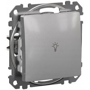 Schneider Electric Sedna Design Light κουμπί ασημί αλουμίνιο SDD113132 10396031 3606481479471