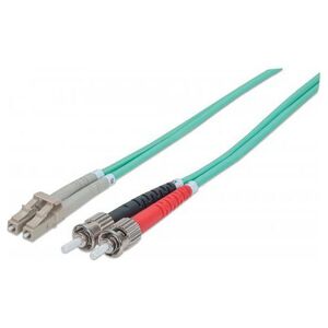 Intellinet Network Solutions Światłowód Krosowy, Duplex, Wielomodowy LC/ST 1m (751117)