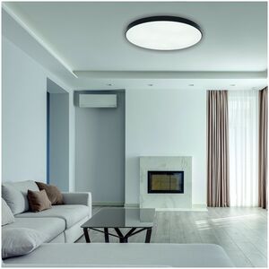 ΦΩΤΙΣΤΙΚΟ ΟΡΟΦΗΣ BOSTON2X60W D80RC LED ΜΑΥΡΟ φωτιστικό οροφής 10681953 4772007009947