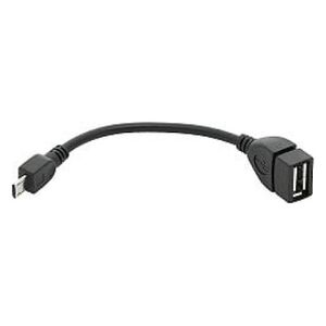 Adapter USB Blow microUSB - USB Czarny  (75-837#)