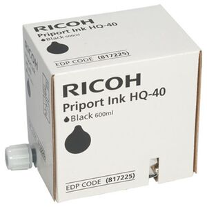 Tusz Ricoh oryginalny atrament 817225, black, 600ml