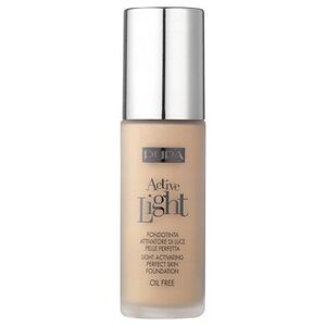 Pupa, Active-Light, Oil Free, Illuminating, Liquid Foundation, 050, Golden Beige, 30 ml For Women