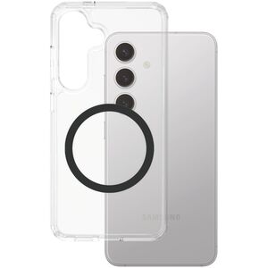 CARE Flagship Case Clear/Black QI Compatible Galaxy S25 Plus