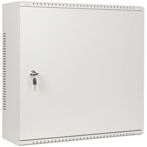SZAFA INSTALACYJNA RACK WISZĄCA 19" 6U+3U 540X200 NISKOPROFILOWA SZARA LANBERG (ZŁOŻONA)