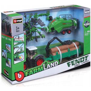 Bburago Tractor Gift Set Fendt 1050 Varior BBURAGO