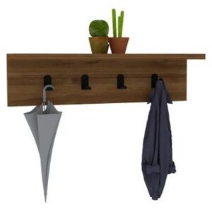 Prieškambario kabykla Kalune Design Ayla, ruda