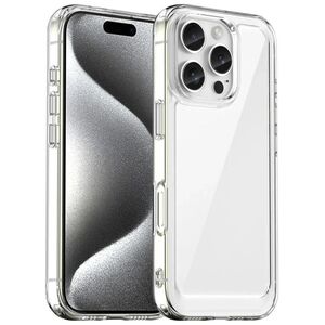 Θήκη Hurtel Outer Space με πλαίσιο gel για iPhone 16 Pro - διάφανη 14202312 5907769365034