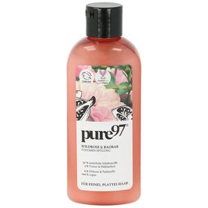Milk Shake Pure97, Rose & Baobab, Μαλακτικό μαλλιών, για όγκο, 200 ml για γυναίκες 14080690 4260285394867