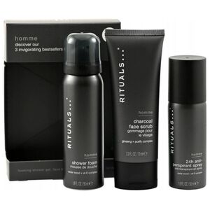 Rituals RITUALS SET (HOMME 24H ΑΝΤΙΙΔΡΩΤΙΚΟ ΣΠΡΕΪ 50ML + SCRUB ΠΡΟΣΩΠΟΥ 70ML + ΑΦΡΟ ΓΕΛ ΑΦΡΟΥ 50ML) 14401792 8719134185249