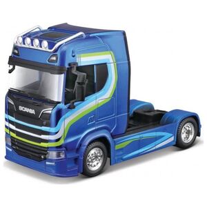 Bburago BBU 1:43 Haulers Custom Cabs Scania blue 32206