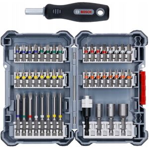 Bosch Bosch Pick & Click bit set ExtraHard + handle, 45 pieces